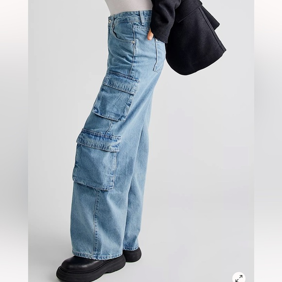 The Ragged Priest Wide-Leg Combat Jeans - Picture 2 of 11